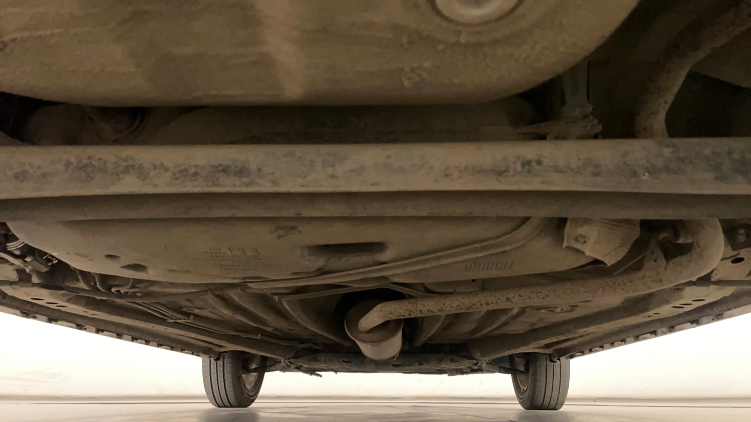 Used 2018 Maruti Suzuki Ignis Zeta 1.2 AMT Petrol Automatic extra REAR UNDERBODY VIEW (TAKEN FROM REAR)
