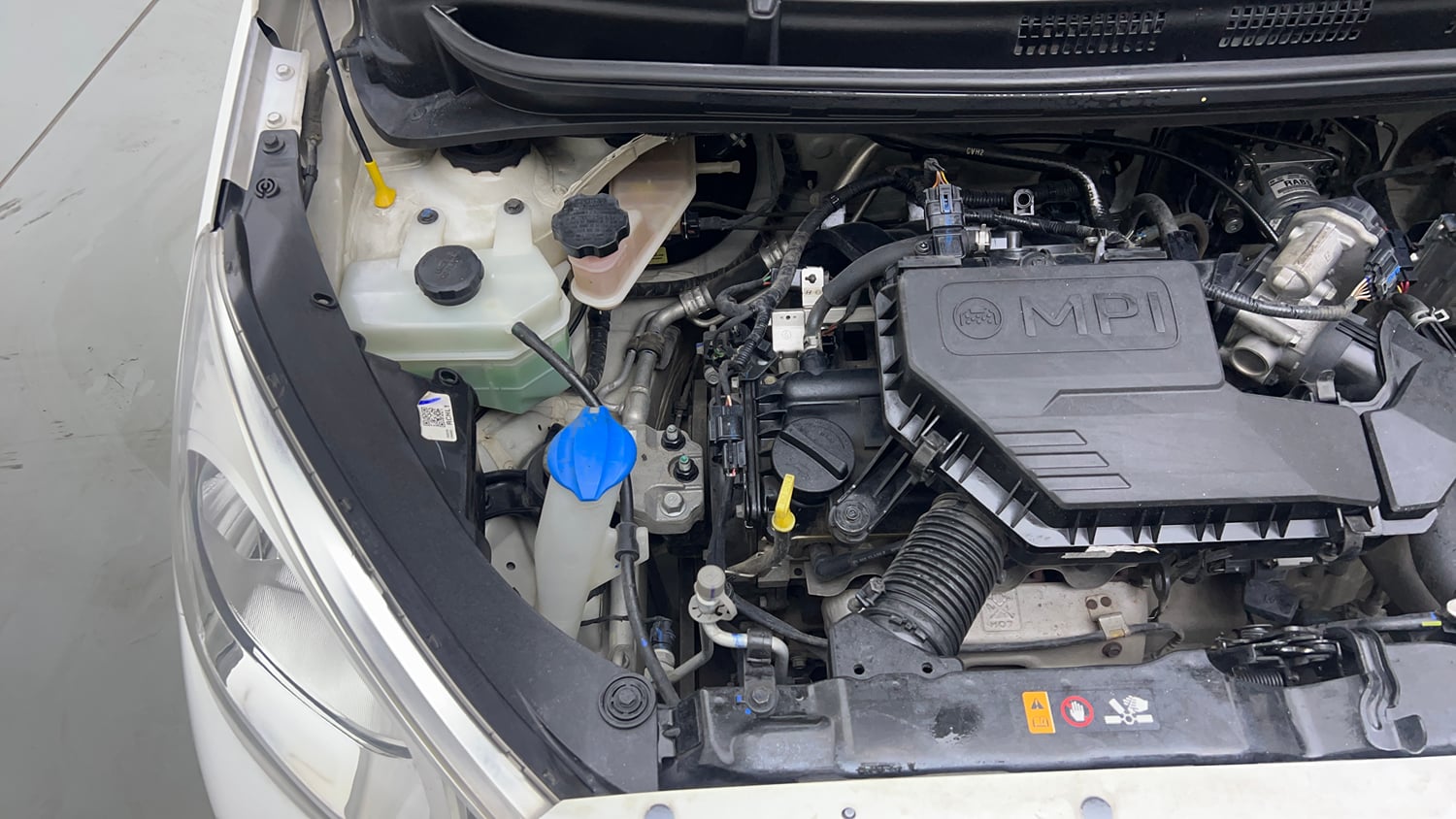 Used 2020 Hyundai Santro Magna Petrol Manual engine ENGINE RIGHT SIDE VIEW