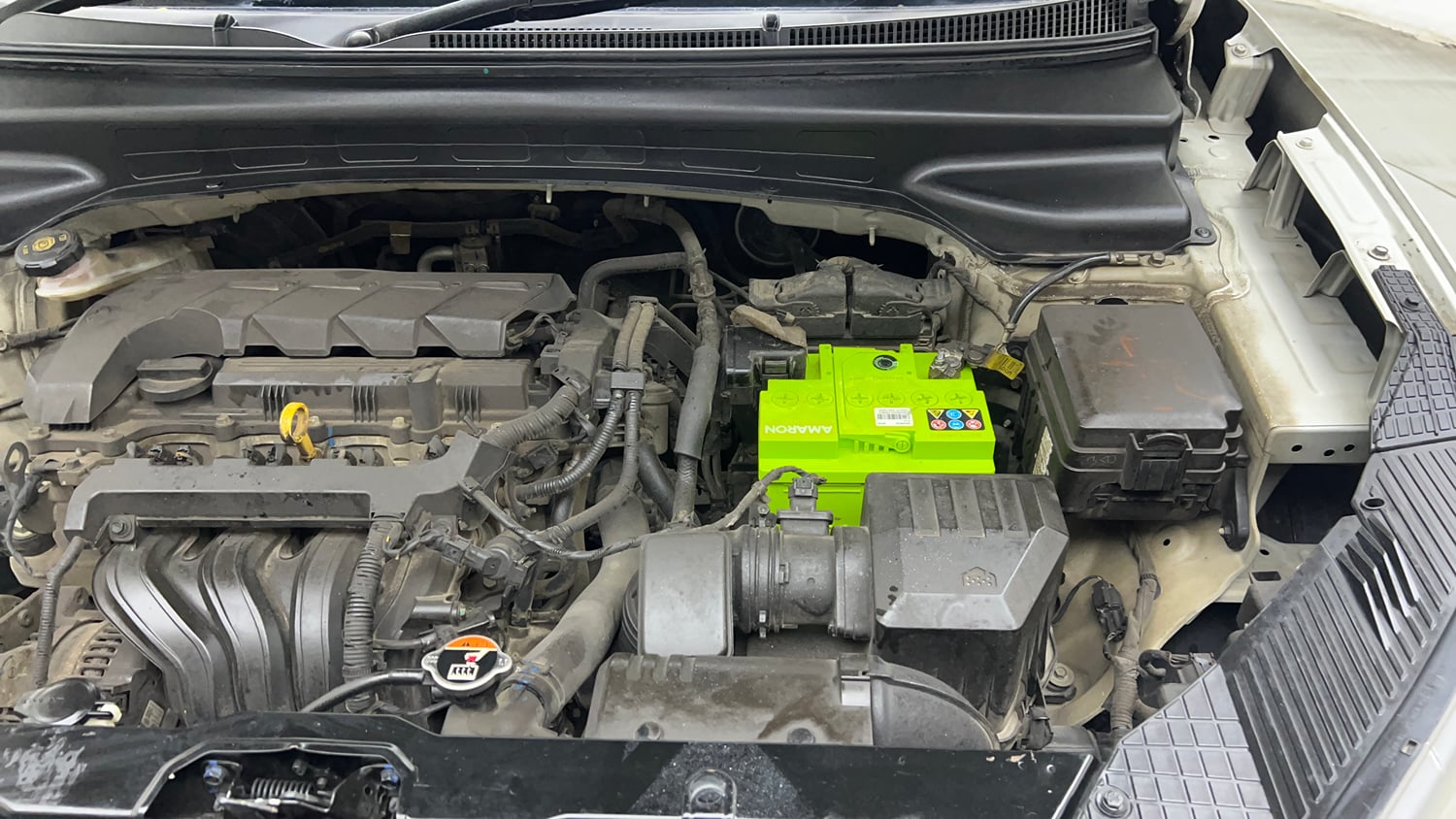 Used 2022 Hyundai Creta SX 1.5 Petrol Executive Petrol Manual engine ENGINE LEFT SIDE VIEW