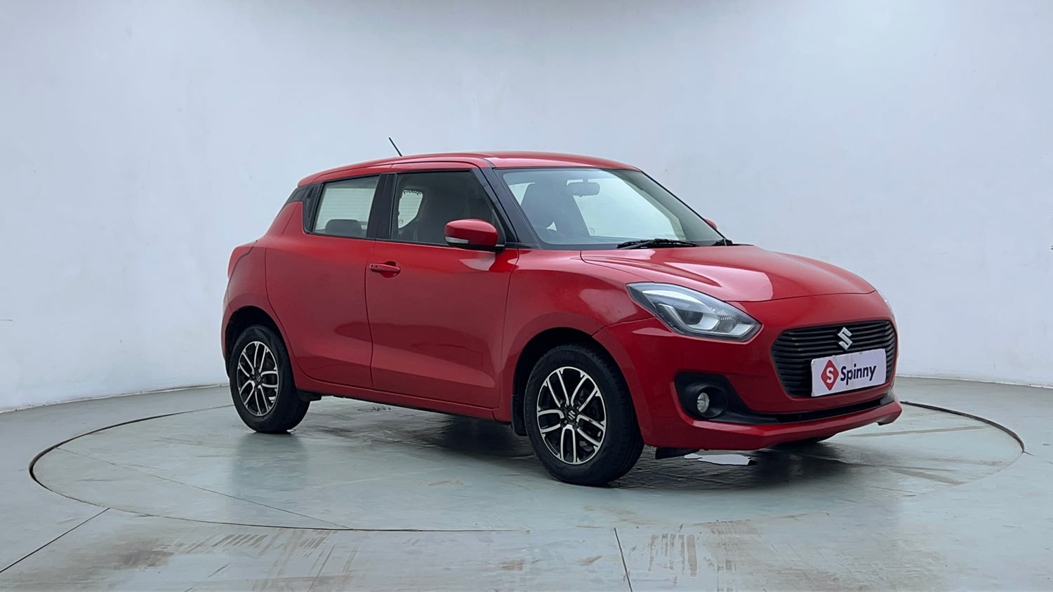 Used 2019 Maruti Suzuki Swift ZXi Plus AMT Petrol Automatic exterior RIGHT FRONT CORNER VIEW