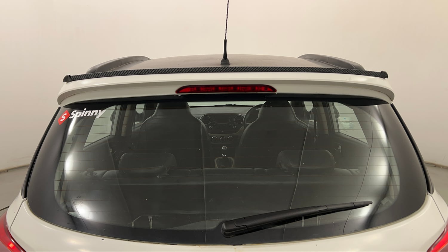 Used 2015 Hyundai Grand i10 Asta 1.2 Kappa VTVT Petrol Manual exterior BACK WINDSHIELD VIEW
