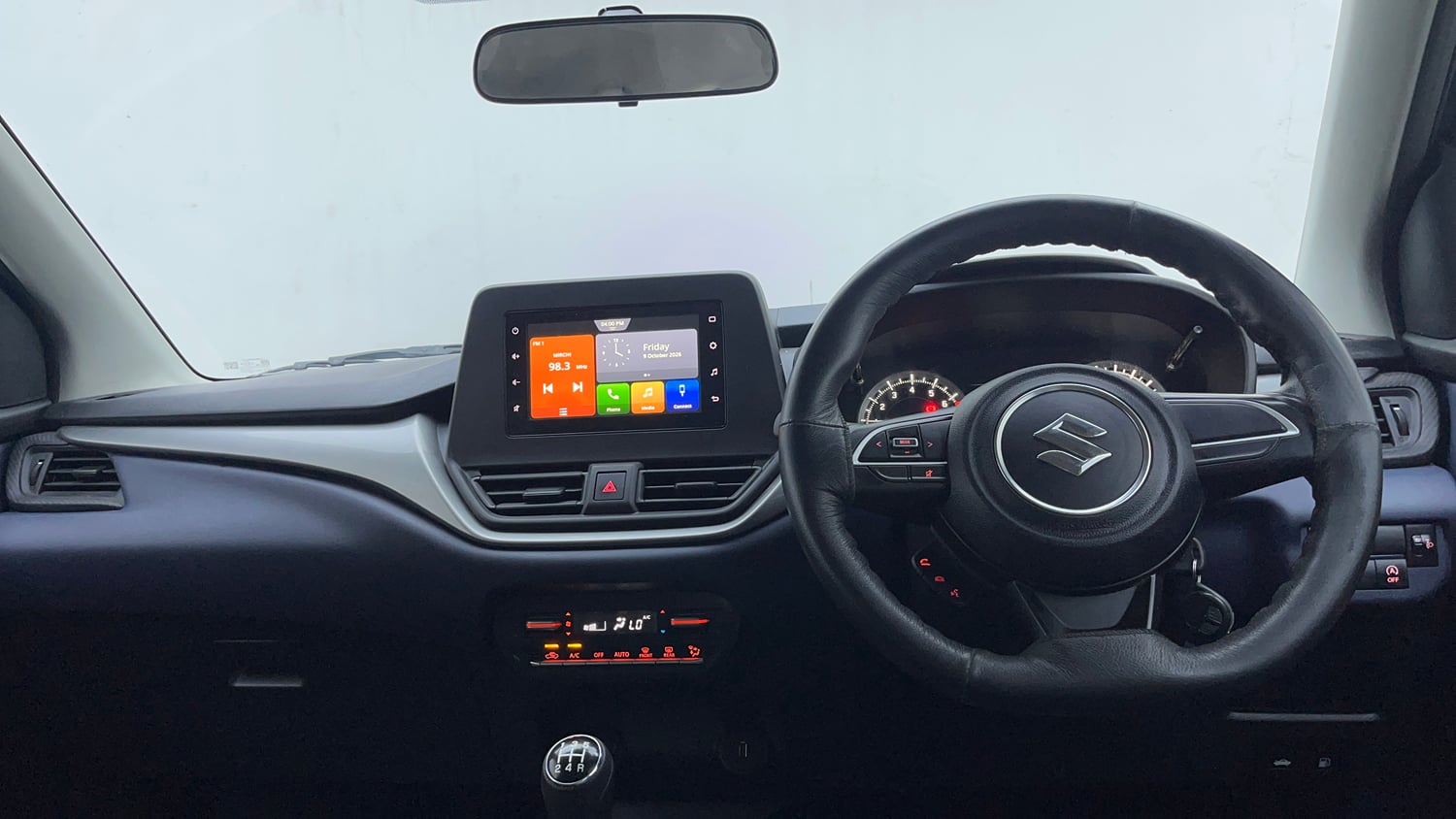 Used 2024 Maruti Suzuki Baleno Delta MT Petrol Manual interior DASHBOARD VIEW