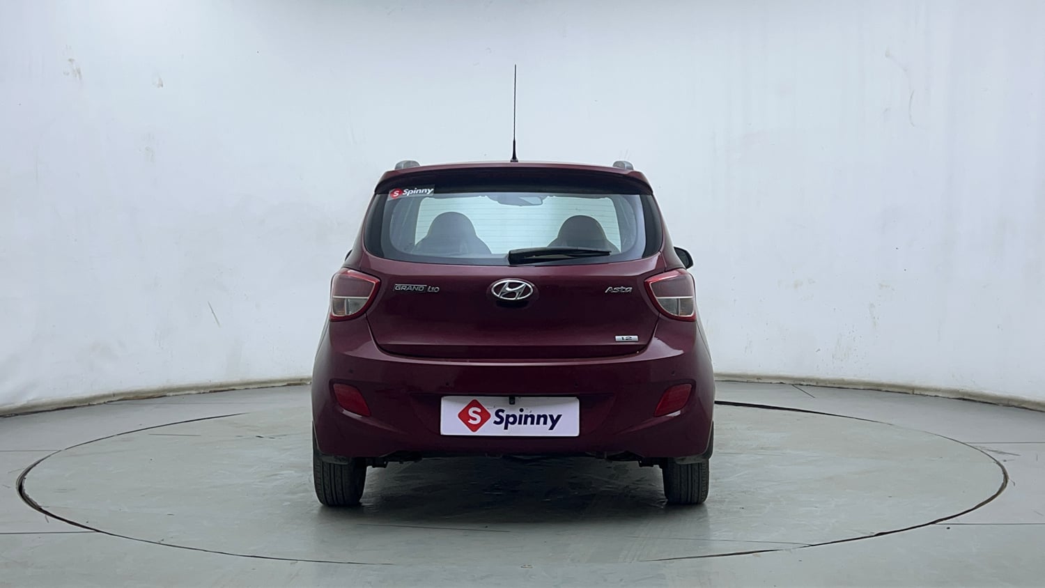 Used 2015 Hyundai Grand i10 Asta 1.2 Kappa VTVT Petrol Manual exterior BACK VIEW