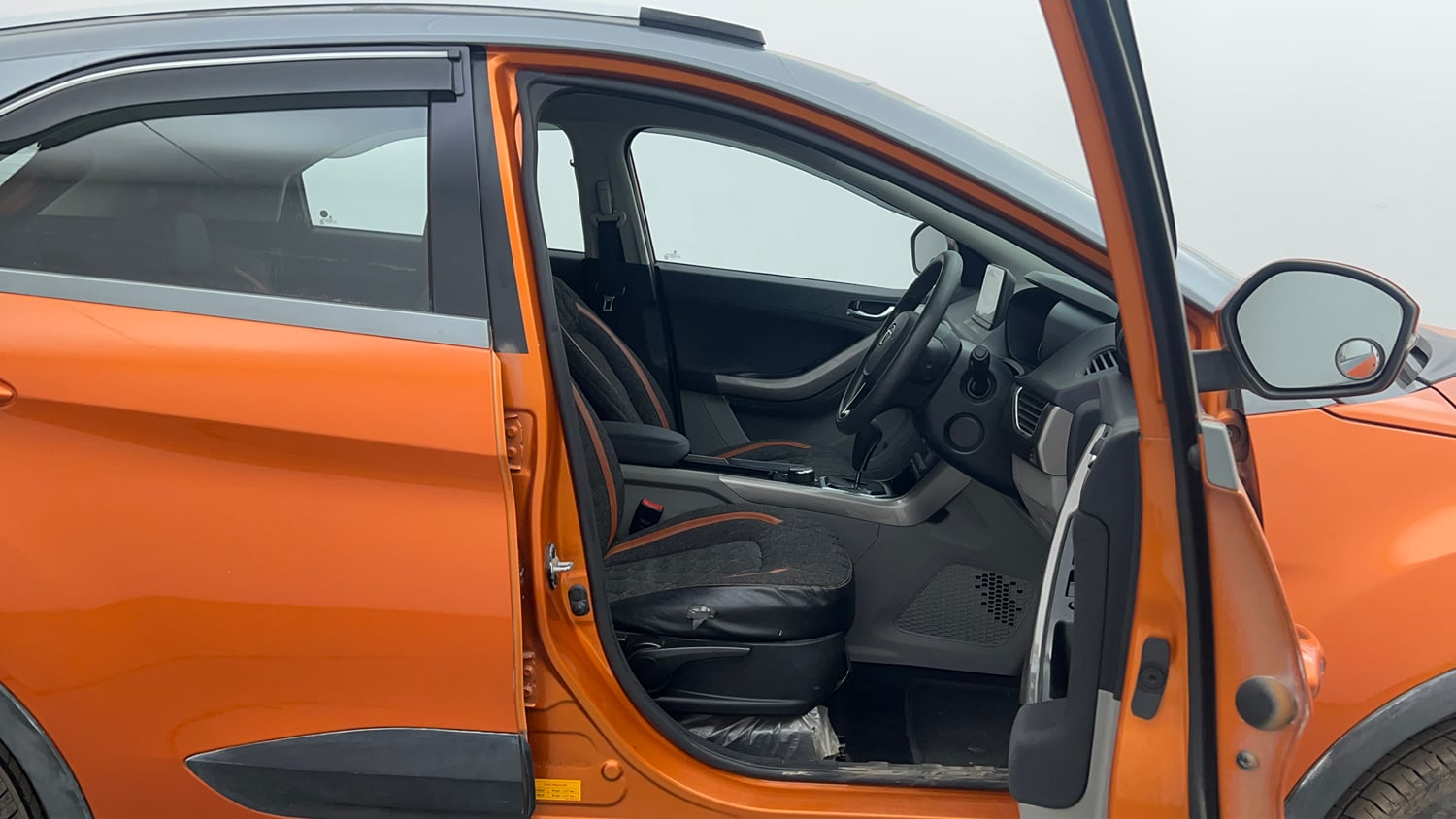 Used 2019 Tata Nexon XZA Plus Petrol Dual Tone Petrol Automatic interior RIGHT SIDE FRONT DOOR CABIN VIEW