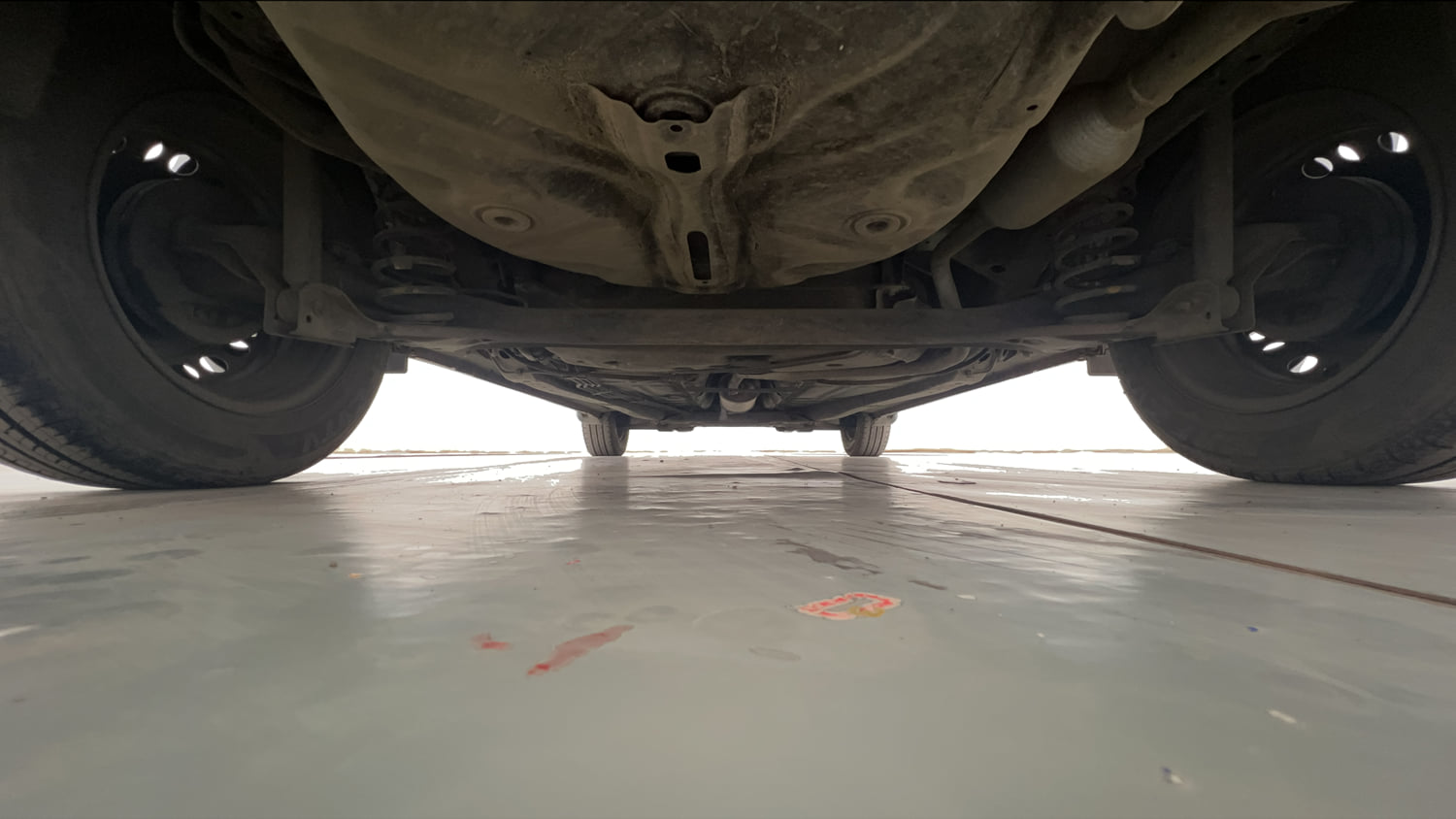 Used 2018 Maruti Suzuki Baleno Delta 1.2 Petrol Manual extra REAR UNDERBODY VIEW (TAKEN FROM REAR)