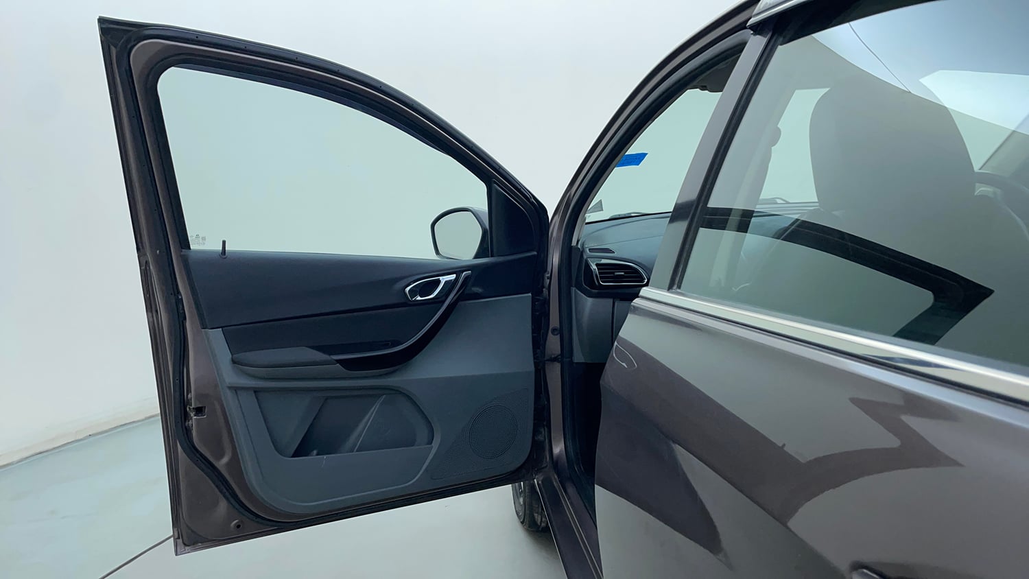Used 2018 Tata Tigor Revotron XZA Petrol Automatic interior LEFT FRONT DOOR OPEN VIEW