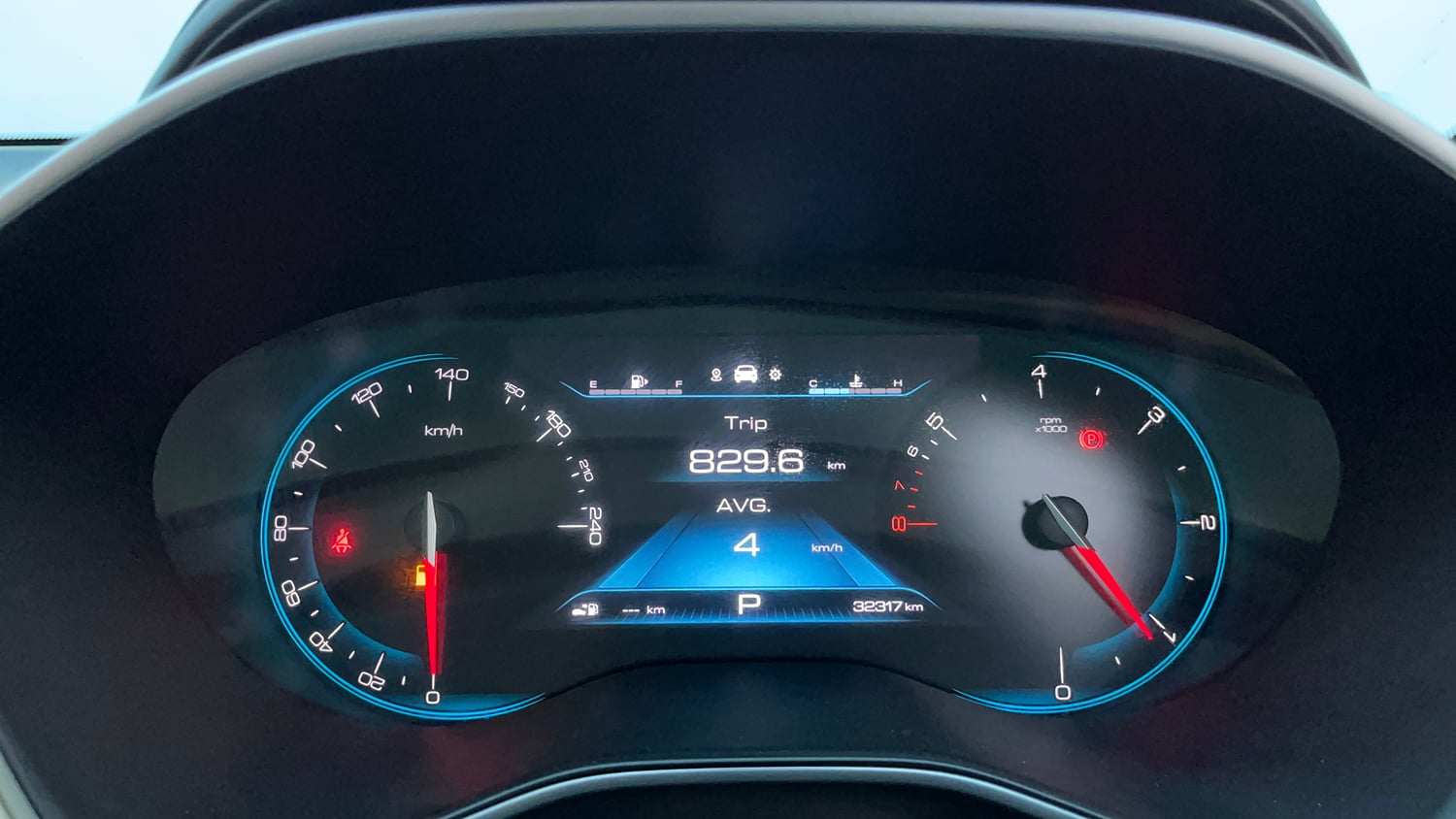 Used 2023 MG Motors Hector Sharp 1.5 Petrol CVT Petrol Automatic interior CLUSTERMETER VIEW