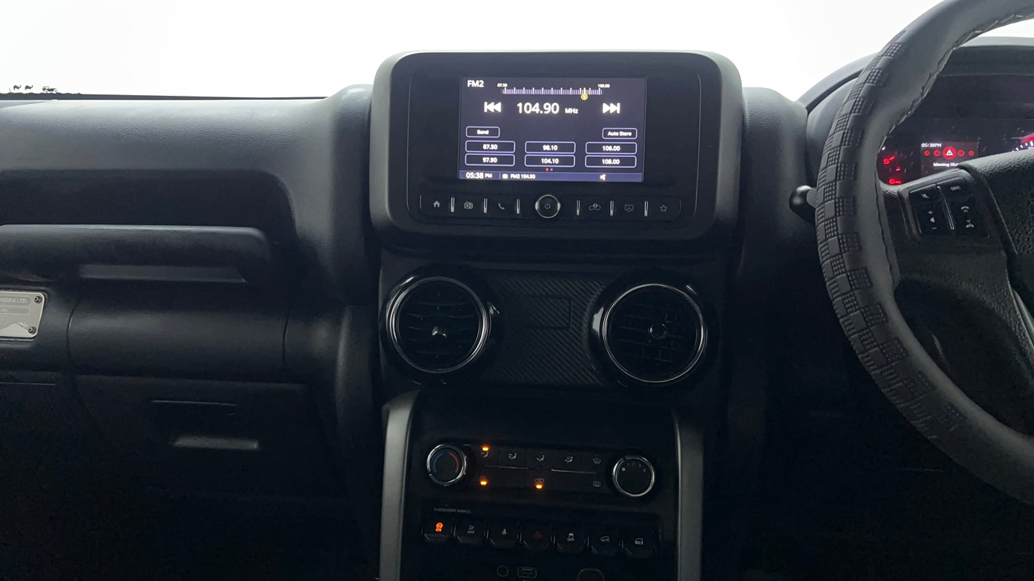 Used 2024 Mahindra Thar LX Hard Top Diesel MT 4WD Diesel Manual top_features Integrated (in-dash) music system