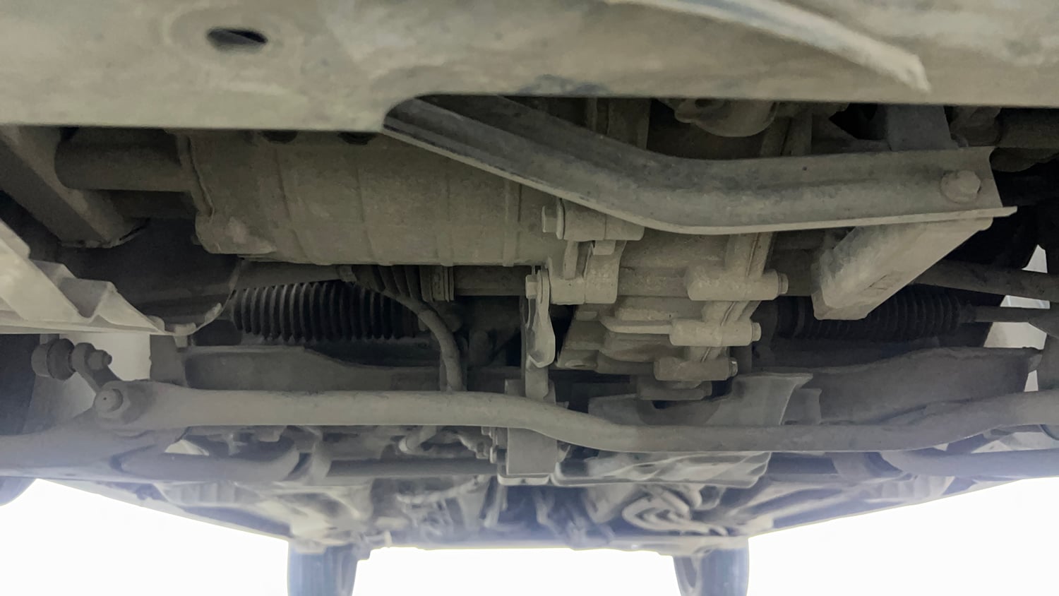 Used 2022 Tata Tigor EV XZ Plus Electric Automatic extra FRONT LEFT UNDERBODY VIEW