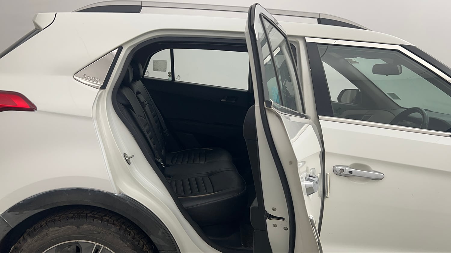 Used 2017 Hyundai Creta SX Plus 1.6 AT Petrol Petrol Automatic interior RIGHT SIDE REAR DOOR CABIN VIEW