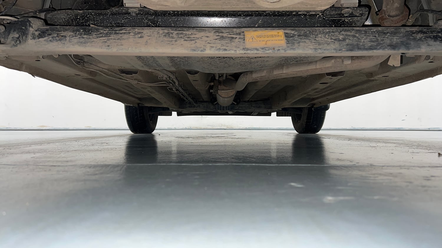 Used 2024 Tata Punch Pure MT Petrol Manual extra REAR UNDERBODY VIEW (TAKEN FROM REAR)