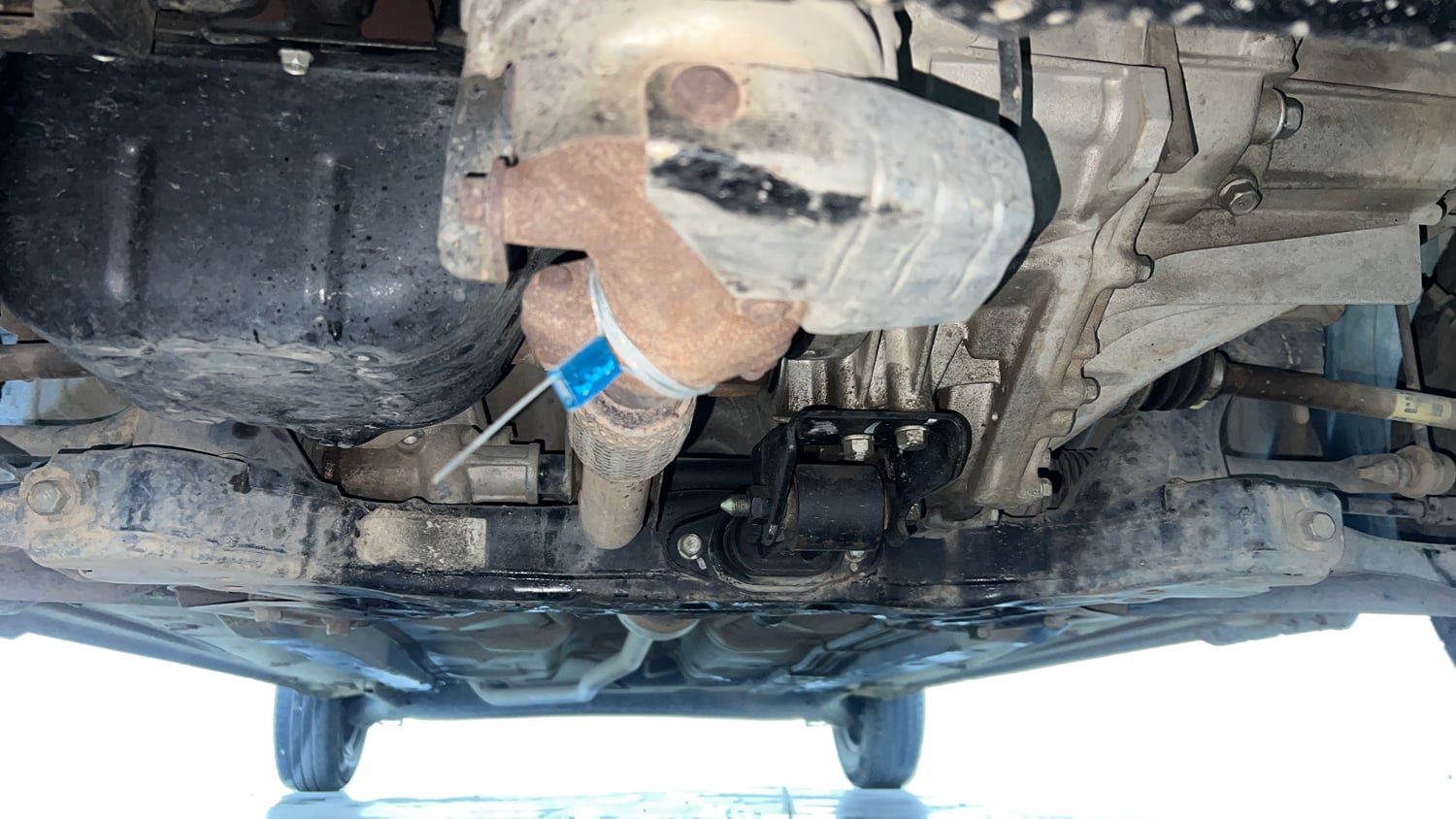 Used 2020 Hyundai Santro Magna Petrol Manual extra FRONT LEFT UNDERBODY VIEW