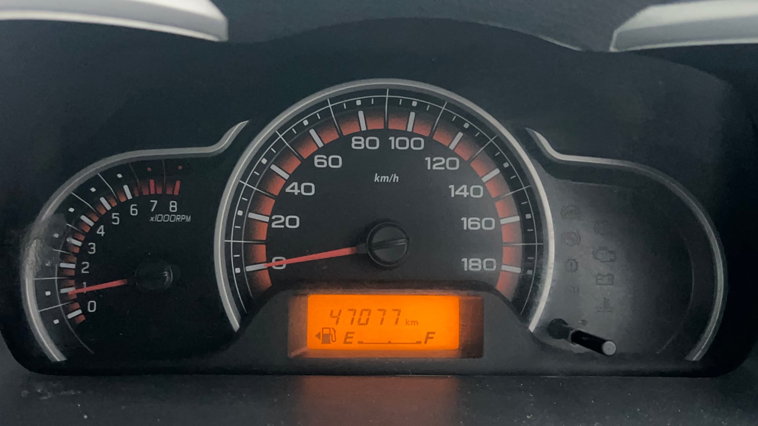 Used 2018 Maruti Suzuki Alto K10 VXi Petrol Manual interior CLUSTERMETER VIEW