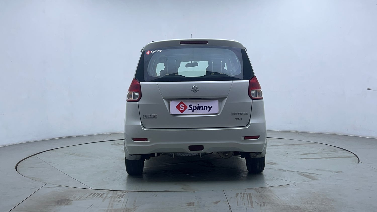 Used 2013 Maruti Suzuki Ertiga Vxi Petrol Manual exterior BACK VIEW