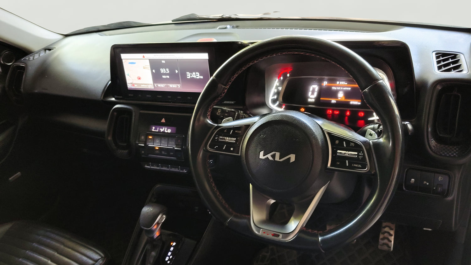 Used 2021 Kia Sonet GTX Plus 1.5 AT Diesel Automatic interior STEERING VIEW