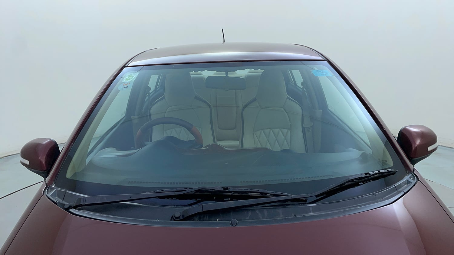 Used 2013 Honda Amaze 1.2 VX i-VTEC Petrol Manual exterior FRONT WINDSHIELD VIEW