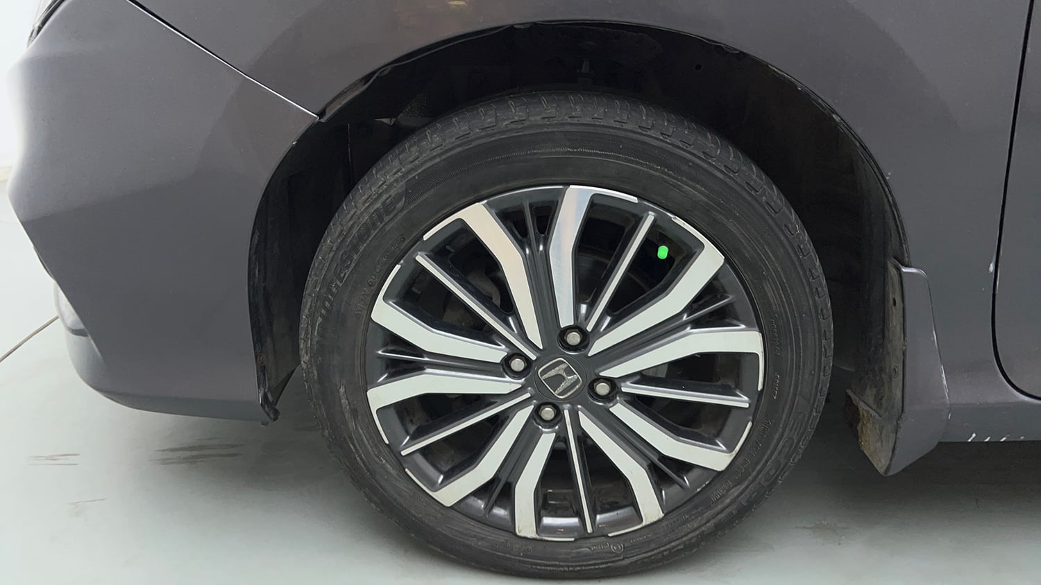 Used 2018 Honda City VX Petrol Petrol Manual tyres LEFT FRONT TYRE RIM VIEW