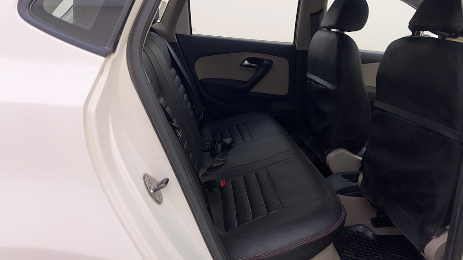 Used 2013 Volkswagen Polo Highline1.2L (P) Petrol Manual interior RIGHT SIDE REAR DOOR CABIN VIEW