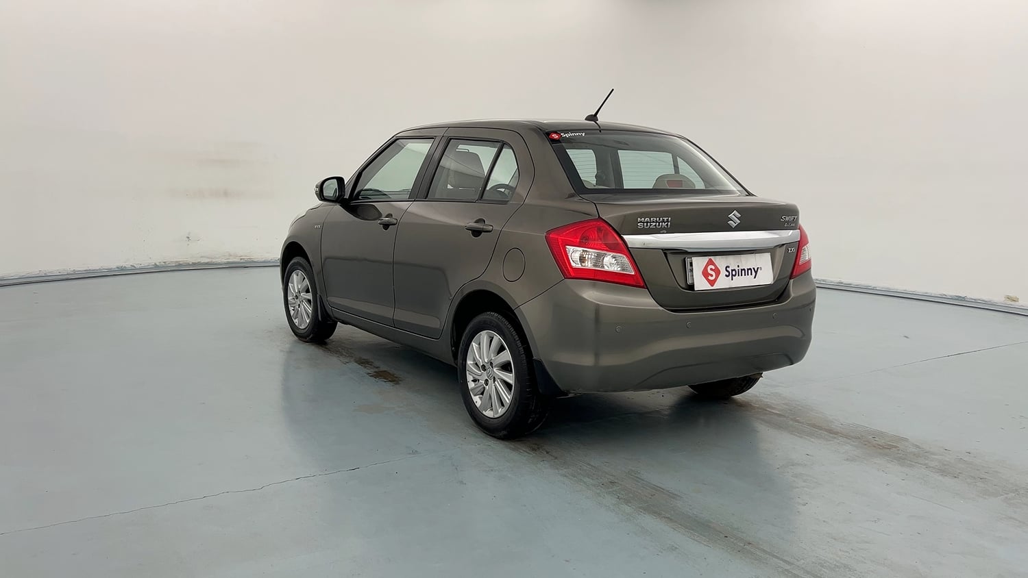 Used 2016 Maruti Suzuki Swift Dzire ZXI Petrol Manual exterior LEFT REAR CORNER VIEW
