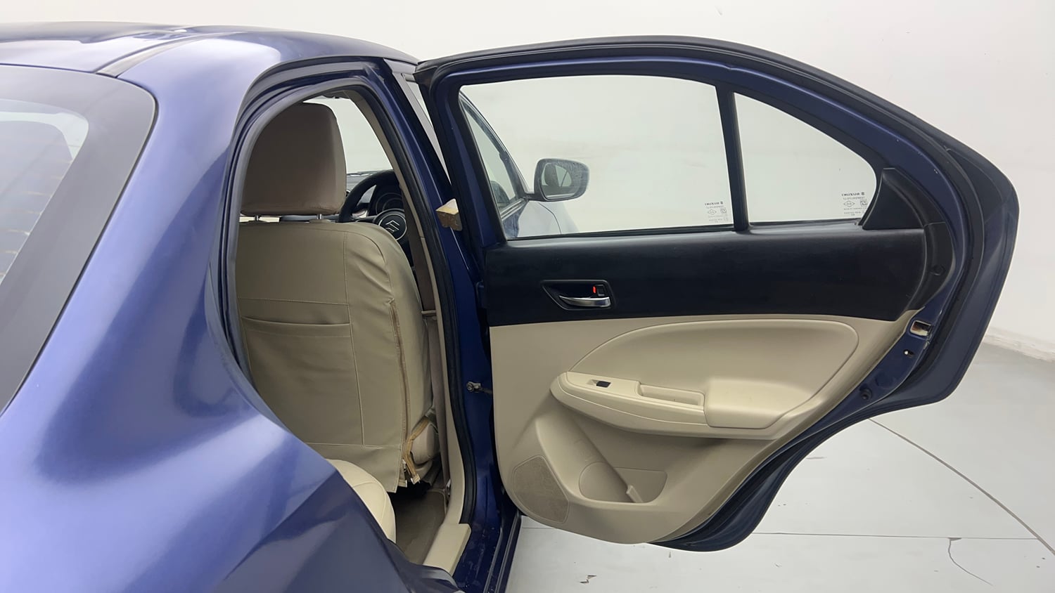 Used 2017 Maruti Suzuki Dzire ZXi AMT Petrol Automatic interior RIGHT REAR DOOR OPEN VIEW