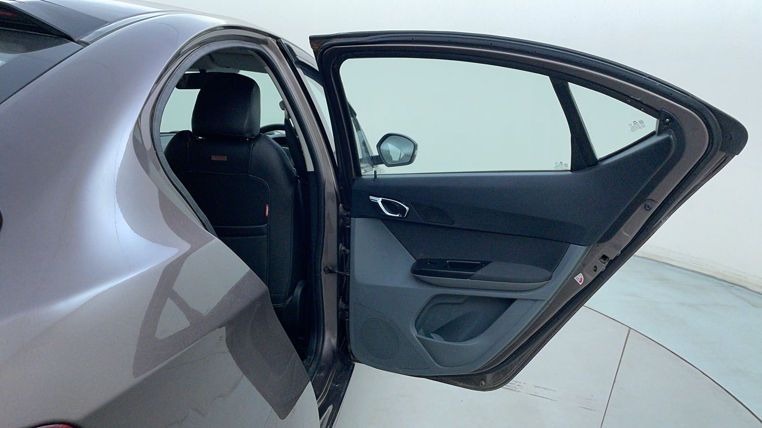 Used 2018 Tata Tigor Revotron XZA Petrol Automatic interior RIGHT REAR DOOR OPEN VIEW