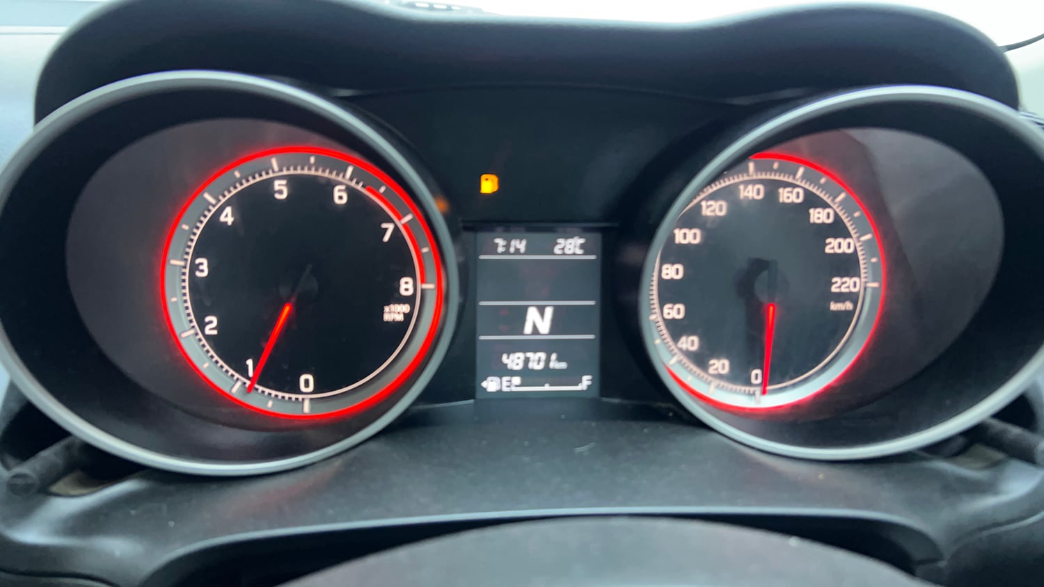 Used 2019 Maruti Suzuki Swift ZXi Plus AMT Petrol Automatic interior CLUSTERMETER VIEW