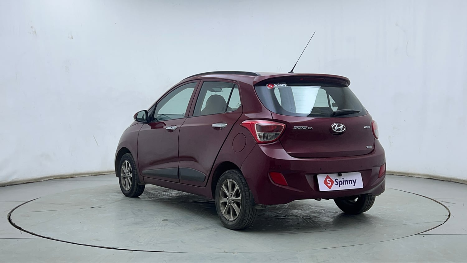 Used 2015 Hyundai Grand i10 Asta 1.2 Kappa VTVT Petrol Manual exterior LEFT REAR CORNER VIEW