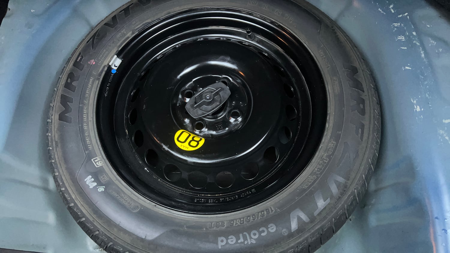 Used 2021 Maruti Suzuki Baleno Zeta Petrol Manual tyres SPARE TYRE VIEW
