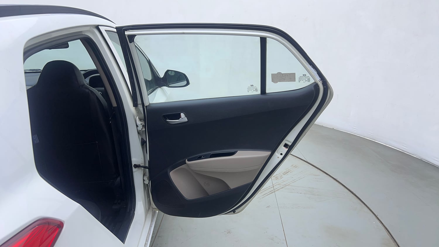 Used 2016 Hyundai Grand i10 Asta AT 1.2 Kappa VTVT Petrol Automatic interior RIGHT REAR DOOR OPEN VIEW