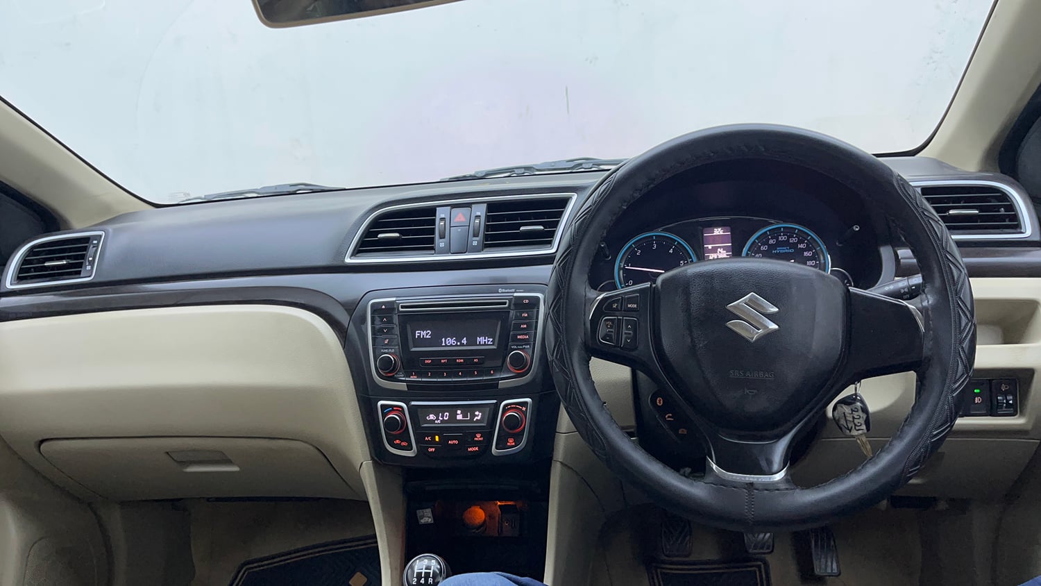 Used 2018 Maruti Suzuki Ciaz Delta 1.3 Hybrid Diesel Manual interior DASHBOARD VIEW