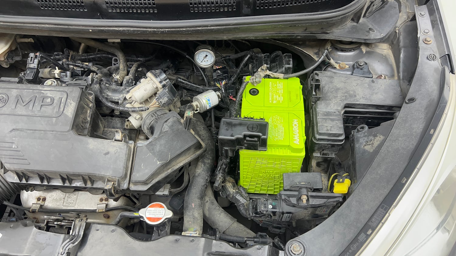 Used 2019 Hyundai Santro Sportz CNG Cng Manual engine ENGINE LEFT SIDE VIEW
