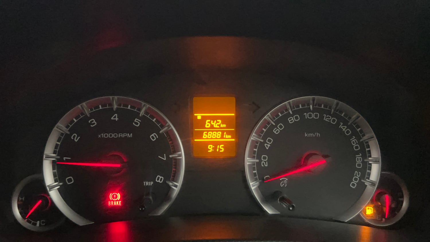 Used 2013 Maruti Suzuki Swift VXi Petrol Manual interior CLUSTERMETER VIEW