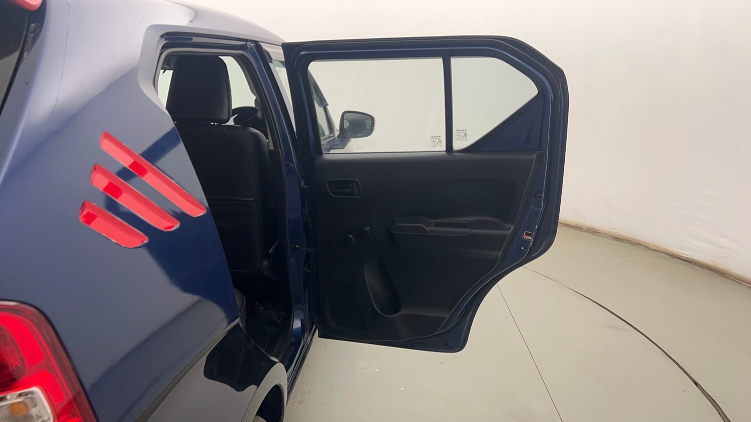 Used 2022 Maruti Suzuki Ignis Sigma 1.2 MT Petrol Manual interior RIGHT REAR DOOR OPEN VIEW