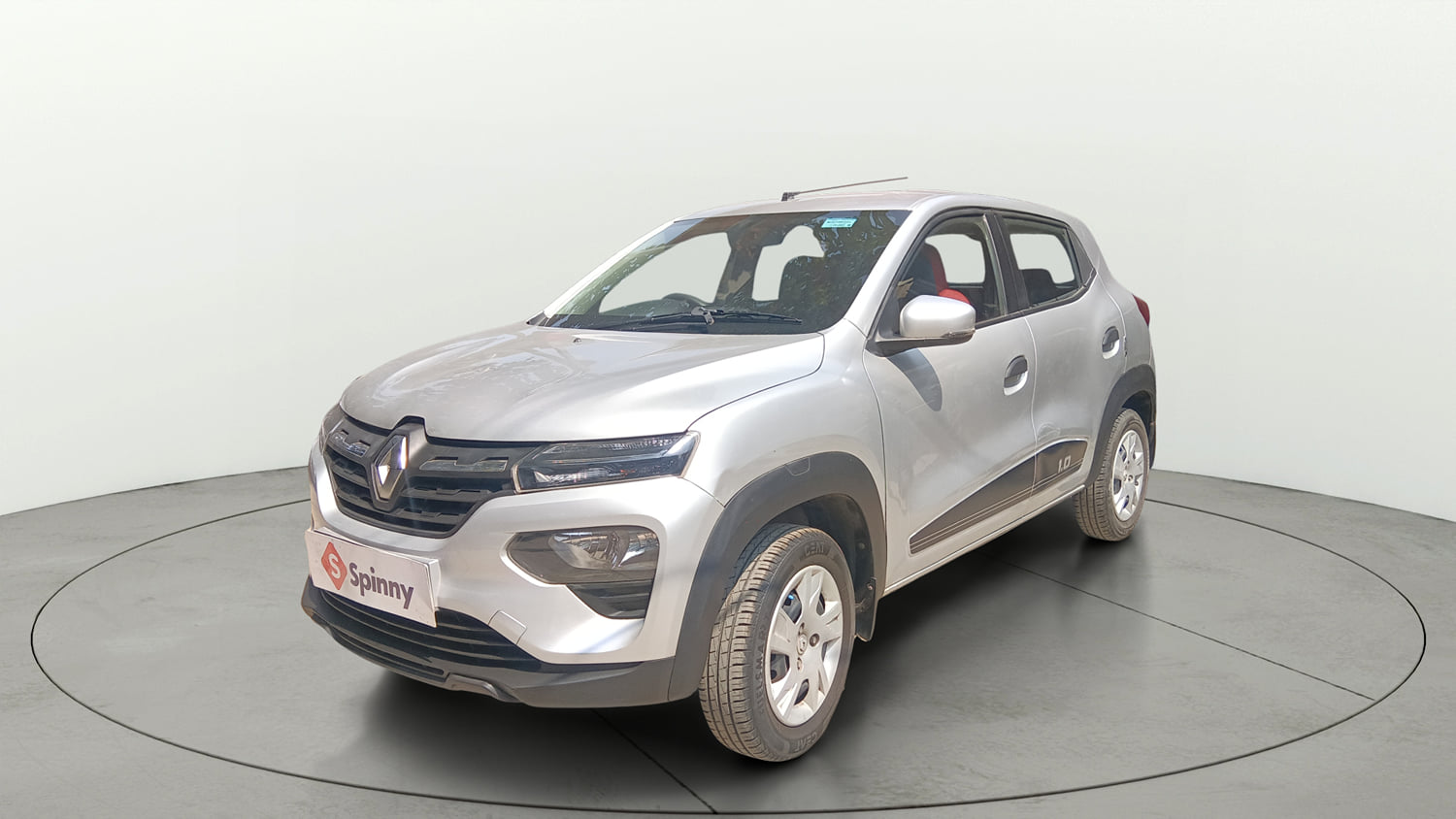 Used 2023 Renault Kwid RXT 1.0 AMT Petrol Automatic exterior LEFT FRONT CORNER VIEW