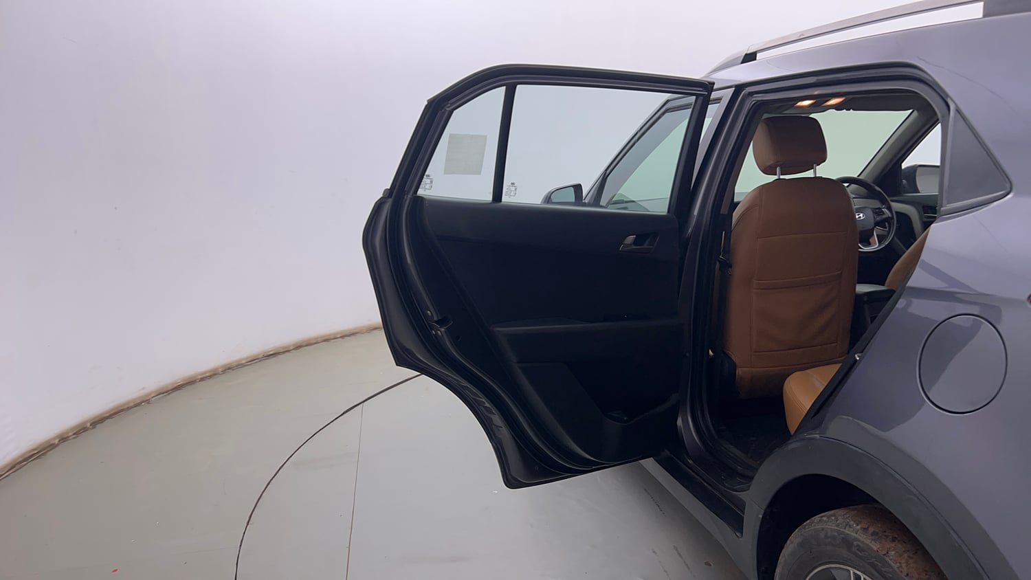 Used 2017 Hyundai Creta SX Plus 1.6 AT Petrol Petrol Automatic interior LEFT REAR DOOR OPEN VIEW