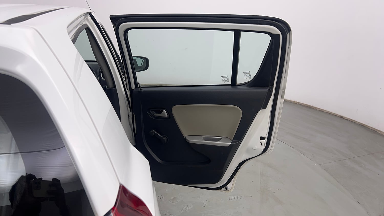 Used 2017 Maruti Suzuki Alto K10 VXi Petrol Manual interior RIGHT REAR DOOR OPEN VIEW