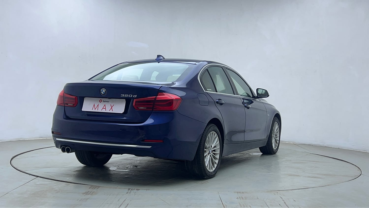 Used 2018 BMW 3 Series 320d Luxury Line Diesel Automatic exterior RIGHT REAR CORNER VIEW