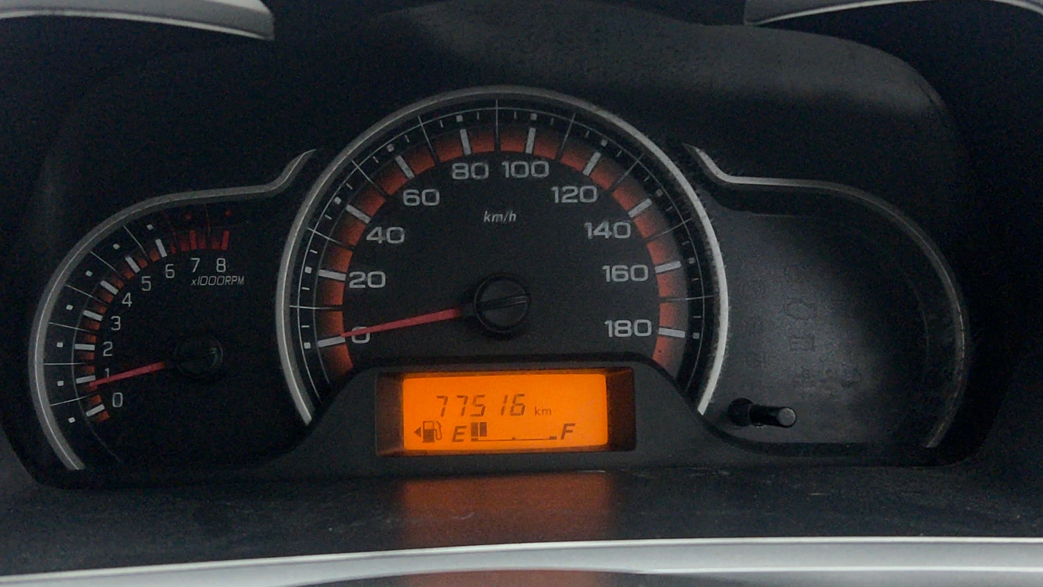 Used 2017 Maruti Suzuki Alto K10 VXi Petrol Manual interior CLUSTERMETER VIEW
