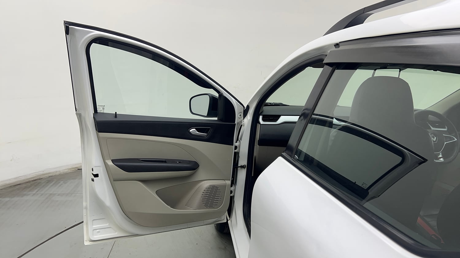 Used 2024 Renault Triber RXZ Petrol Manual interior LEFT FRONT DOOR OPEN VIEW