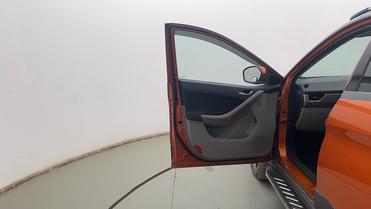 Used 2019 Tata Nexon XZA Plus Petrol Dual Tone Petrol Automatic interior LEFT FRONT DOOR OPEN VIEW