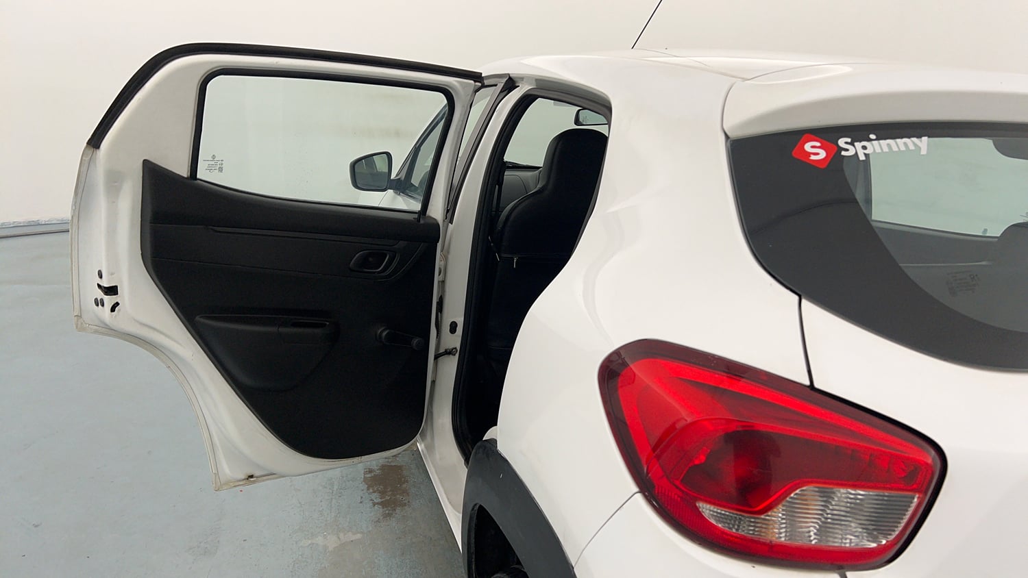 Used 2018 Renault Kwid RXT Petrol Manual interior LEFT REAR DOOR OPEN VIEW
