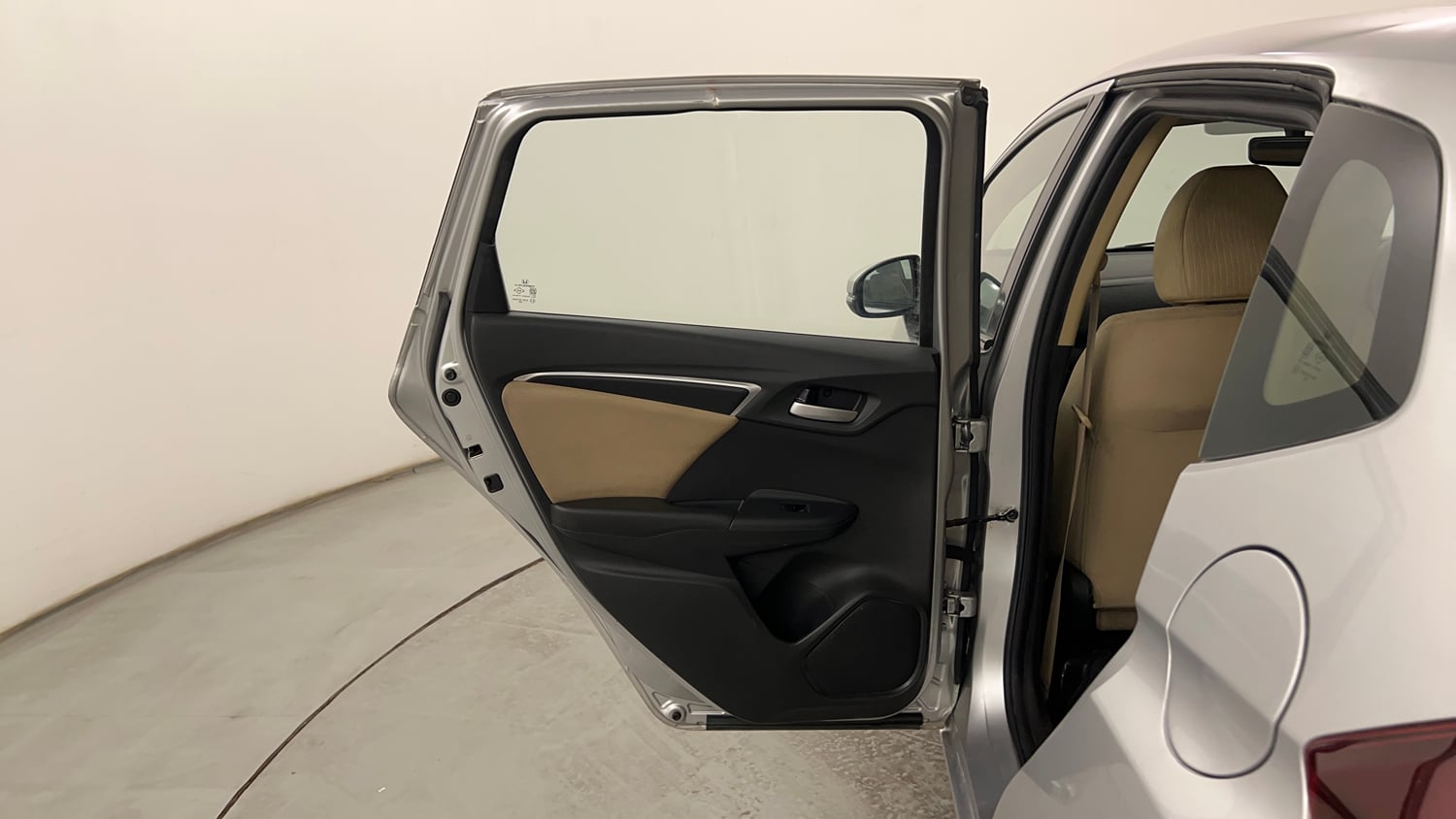 Used 2017 Honda Jazz V Petrol Petrol Manual interior LEFT REAR DOOR OPEN VIEW