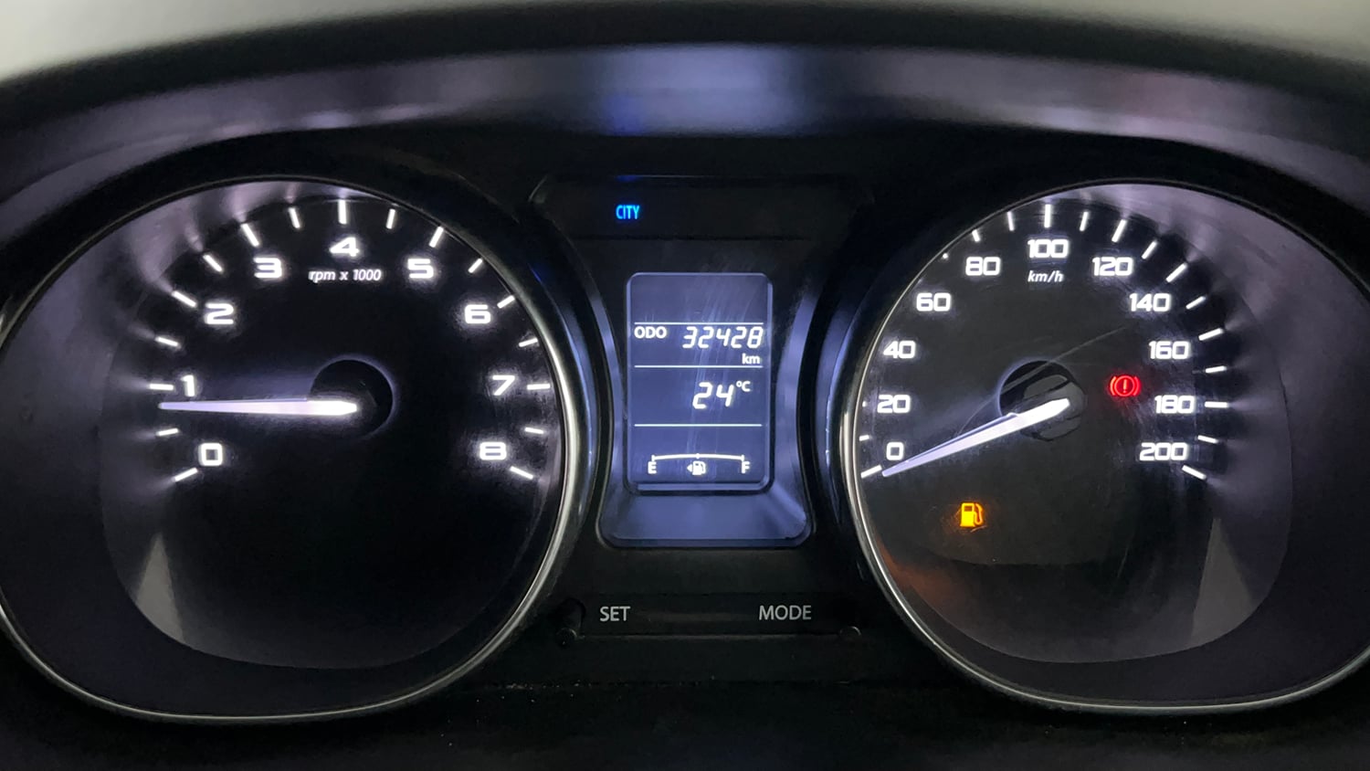 Used 2019 Tata Tiago Revotron XZ Plus Petrol Manual interior CLUSTERMETER VIEW