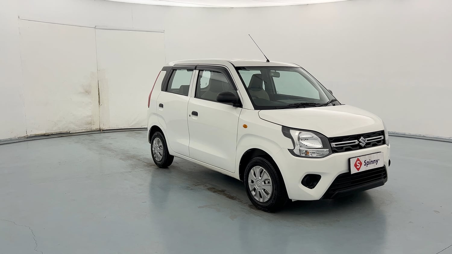 Used 2022 Maruti Suzuki Wagon R LXI 1.0 Petrol Manual exterior RIGHT FRONT CORNER VIEW
