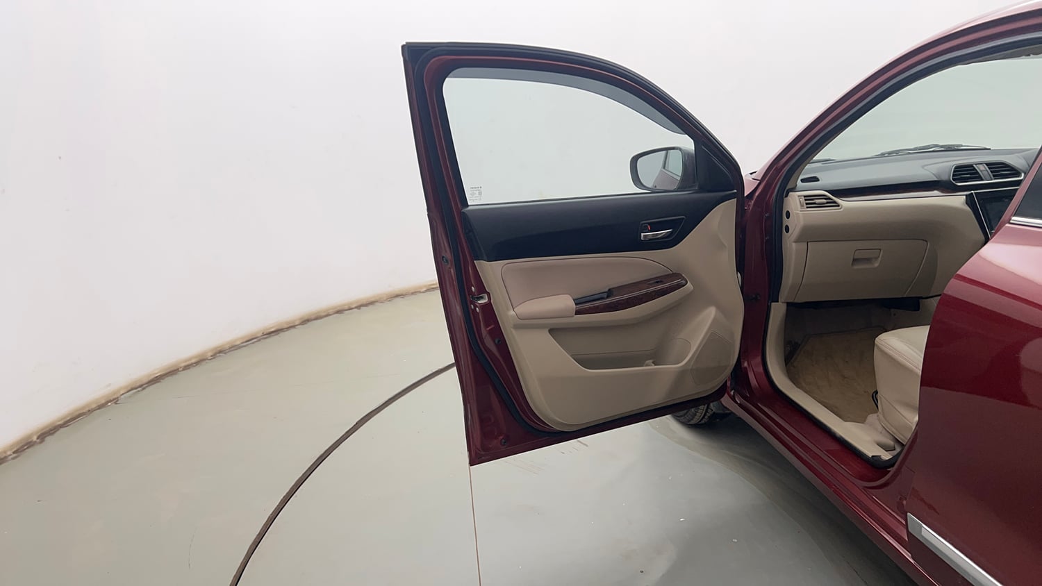 Used 2018 Maruti Suzuki Dzire ZXi Plus AMT Petrol Automatic interior LEFT FRONT DOOR OPEN VIEW