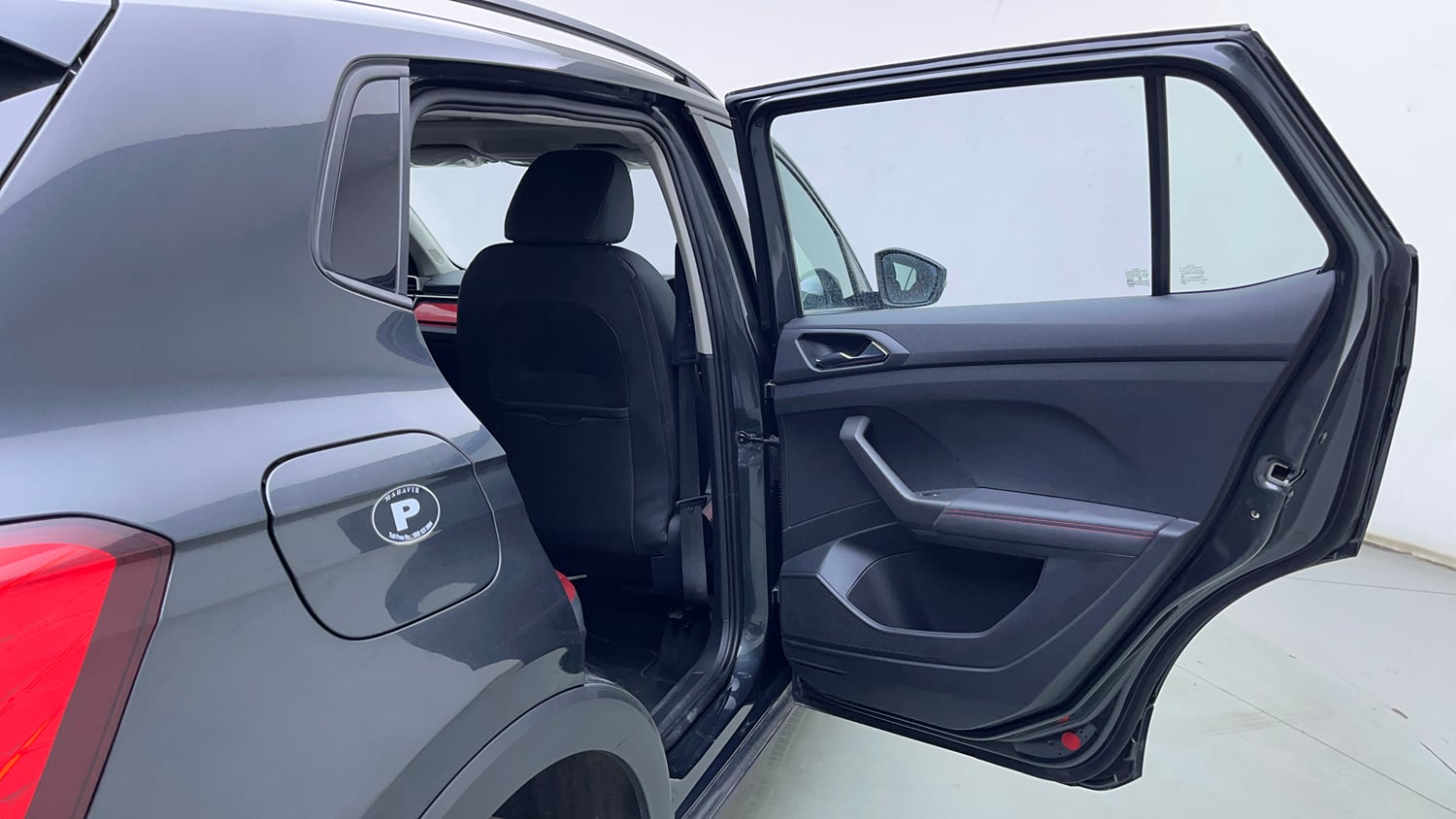 Used 2025 Skoda Kushaq Monte Carlo 1.0L TSI AT Petrol Automatic interior RIGHT REAR DOOR OPEN VIEW