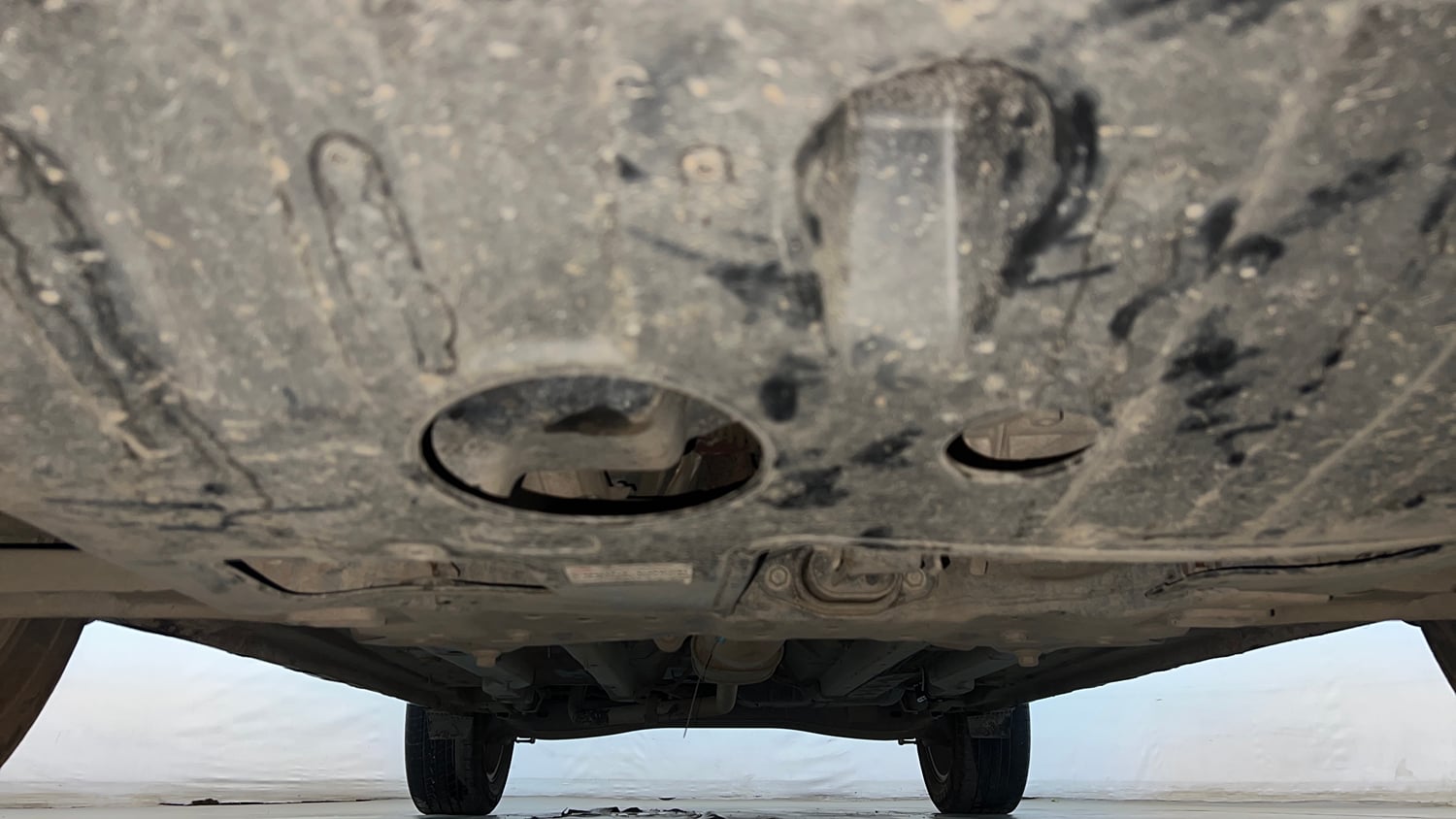 Used 2022 Hyundai Creta SX 1.5 Petrol Executive Petrol Manual extra FRONT LEFT UNDERBODY VIEW
