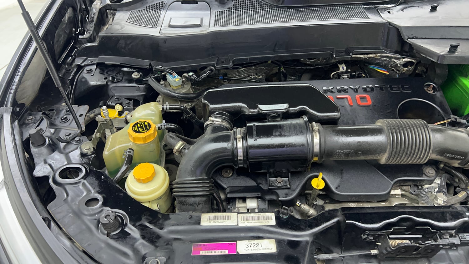 Used 2021 Tata Harrier XT Plus Dark Edition Diesel Manual engine ENGINE RIGHT SIDE VIEW