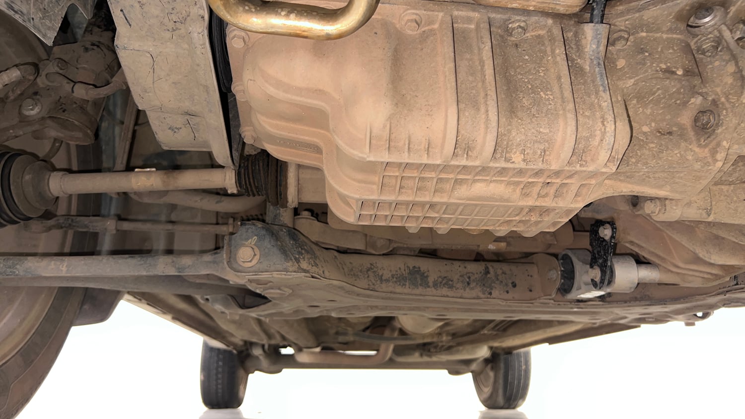 Used 2016 Ford EcoSport Titanium 1.5L Ti-VCT Petrol Manual extra FRONT LEFT UNDERBODY VIEW