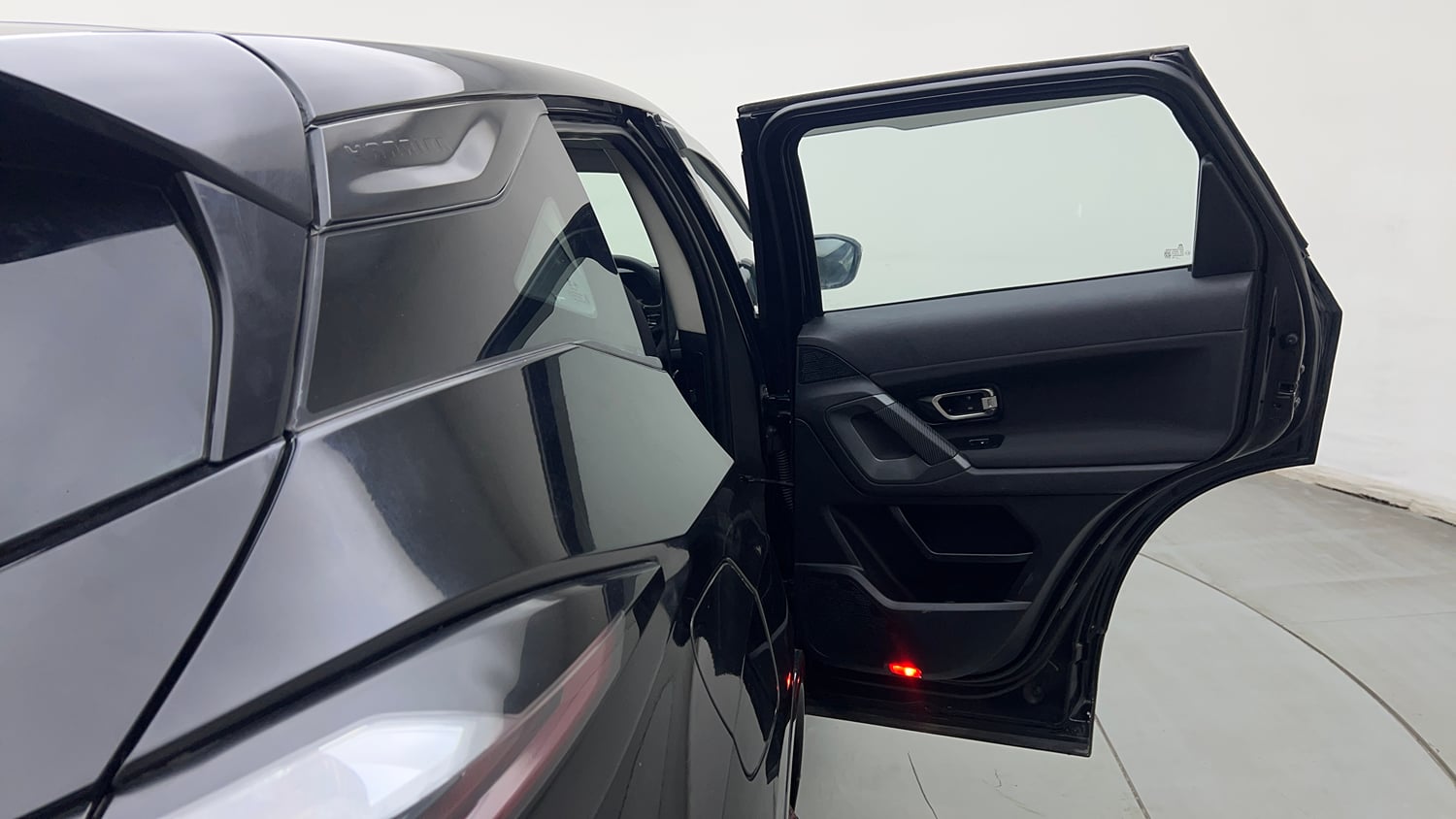 Used 2021 Tata Harrier XT Plus Dark Edition Diesel Manual interior RIGHT REAR DOOR OPEN VIEW